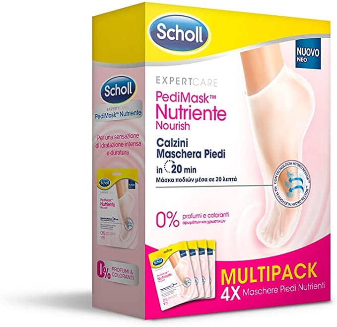 migliori maschere piedi scholl